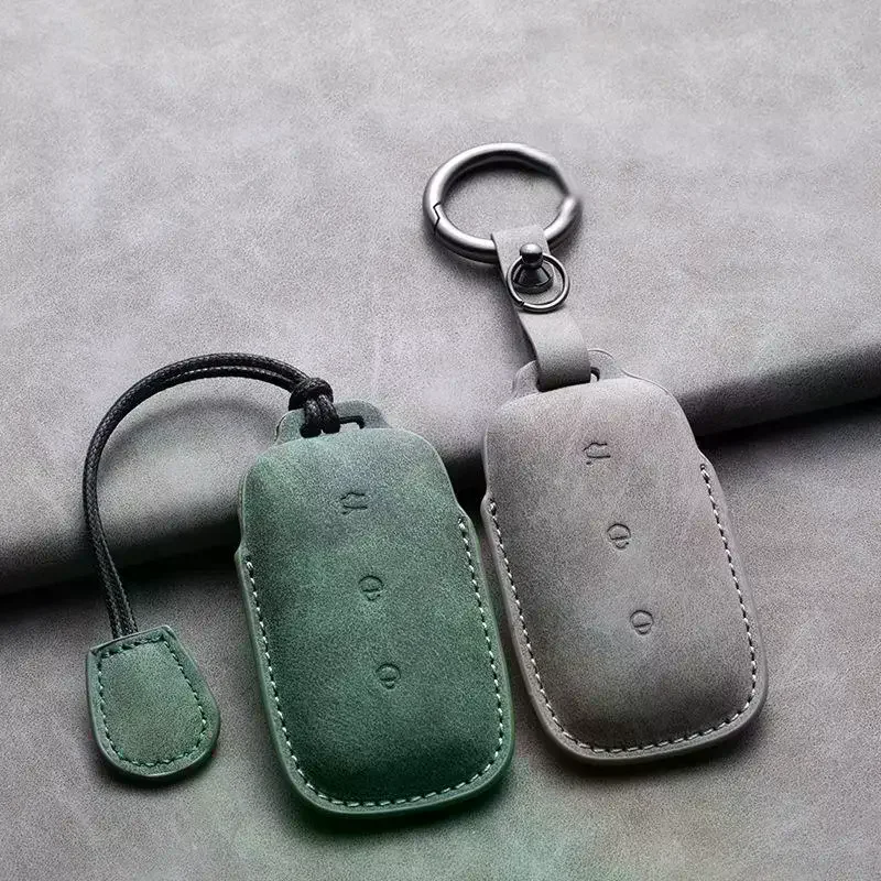 For Geely EX5 E5 Starray EM-i Galaxy L6 / L7 EX5 EM‑i Galaxy M9 Proton EMas 7 PHEV PU Leather Car Key Case Cover Shell