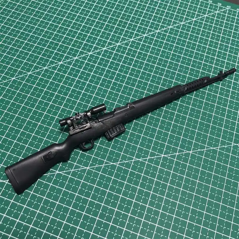 1/6 SVT-40 Rifle Gun Defective Finished Product Model Can DIY