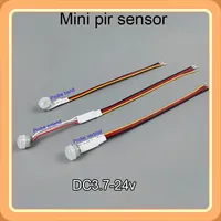 Mini PIR Motion Sensor DC 3V-24V Pyroelectric Infrared Human Sensor Automatic Detector for Smart Light Switch Customization