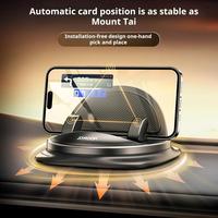 Dashboard Phone Holder for Car 360 Degree Rotating Car Phone Holder with Super Strong Suction Cup Adjustable for Non-slip