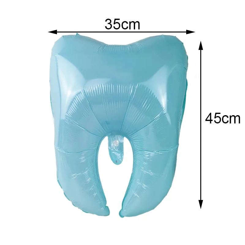 Zähne Ballon Dental Gesundheit Schutz Zähne Party Decor Zahn Zahnbürste Folie Ballon Zahnarzt Student Zähne Thema Party Dekore – Detail 4