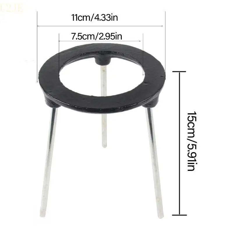 U2JE ترايبود حامل الكحول مصباح مصباح المعادن حاملات الحديد ترايبود حامل قابلة للفصل لتجربة الكيمياء والمختبر