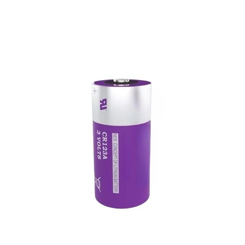 Para linterna sistema de alarma de juguete baterías de litio CR123A no recargables 3V 1700mAh CR123 batería de alta capacidad 6 uds