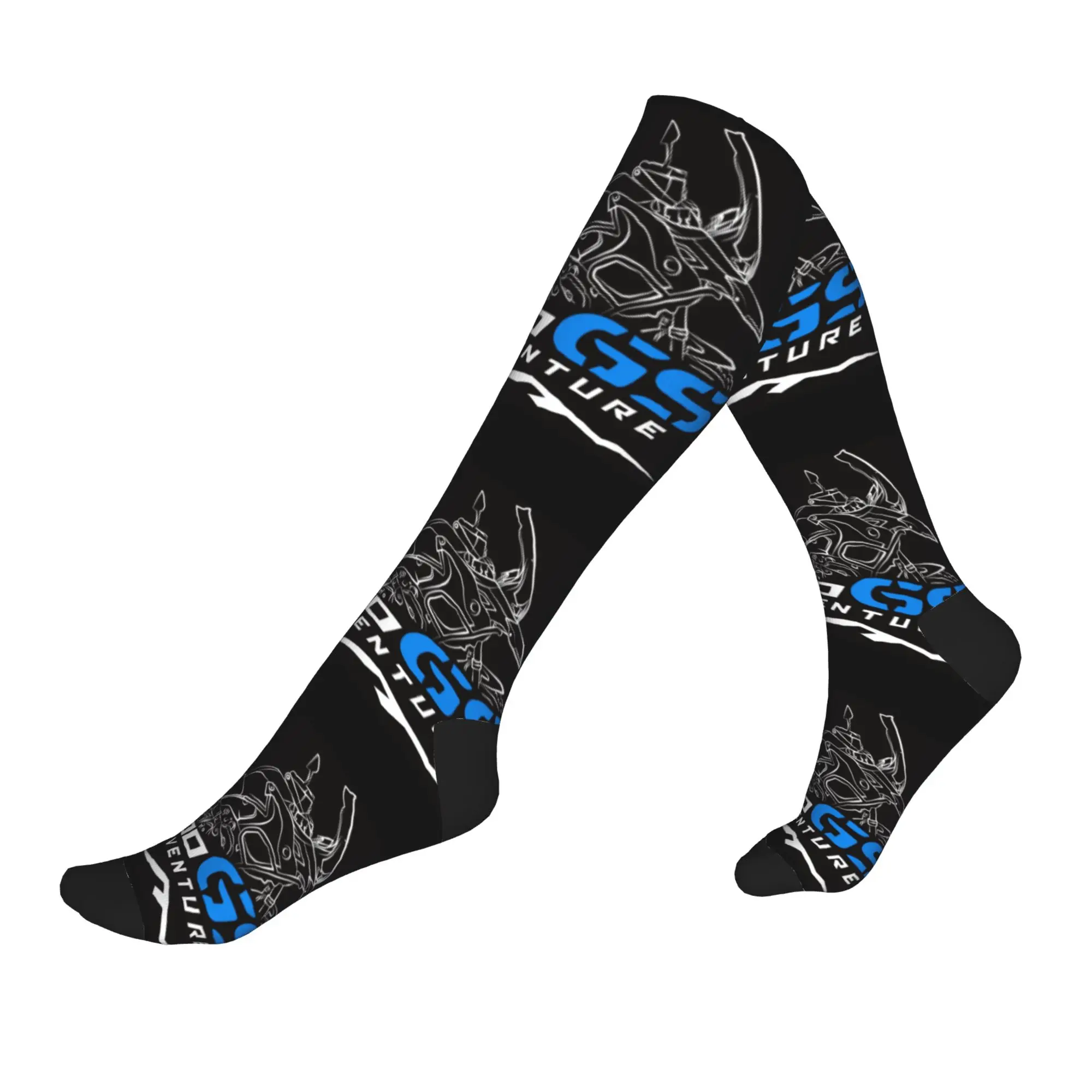 

Fun Printing R1200 Motorcycle Adventure GS Socks for Men Women Stretch Summer Autumn Winter Sports Compression Socks