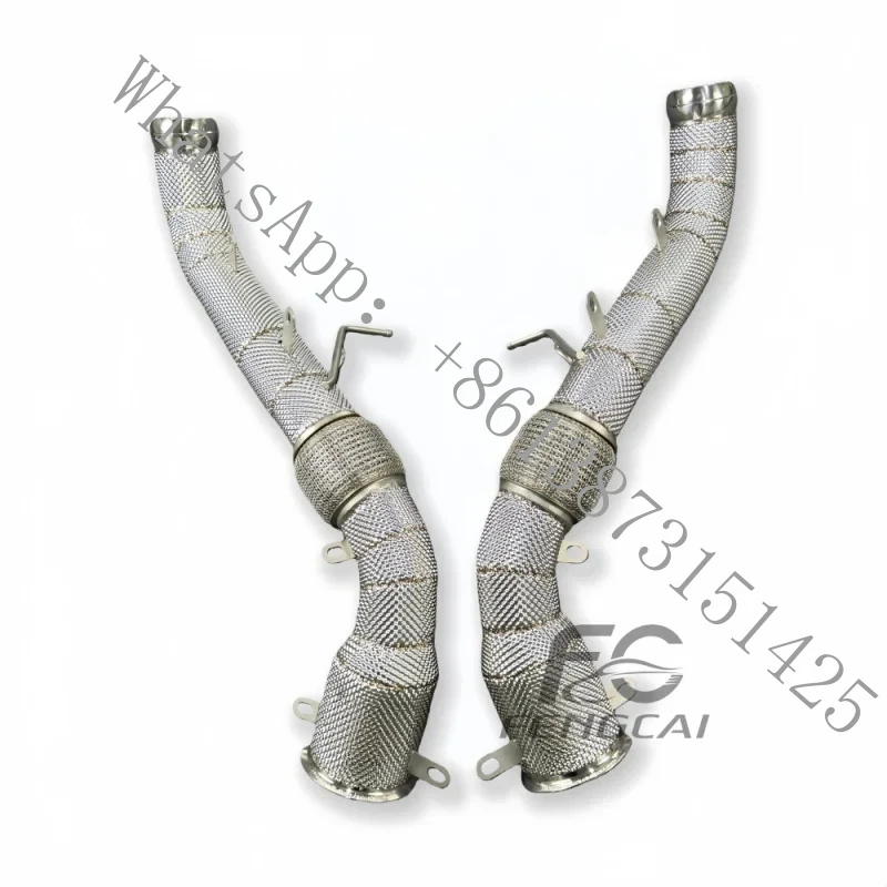 

Suitable High-end Downpipe Exhaust 600LT 3.8T 2018-2019 Exhaust System Catalytic Converter Exhaust Pipe with Hea