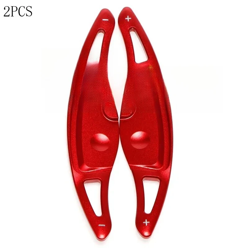 

Aluminum Alloy DSG Shift Paddle Extension Steering Wheel Trim Sport Red for Hyundai GENESIS G80 2015–2022