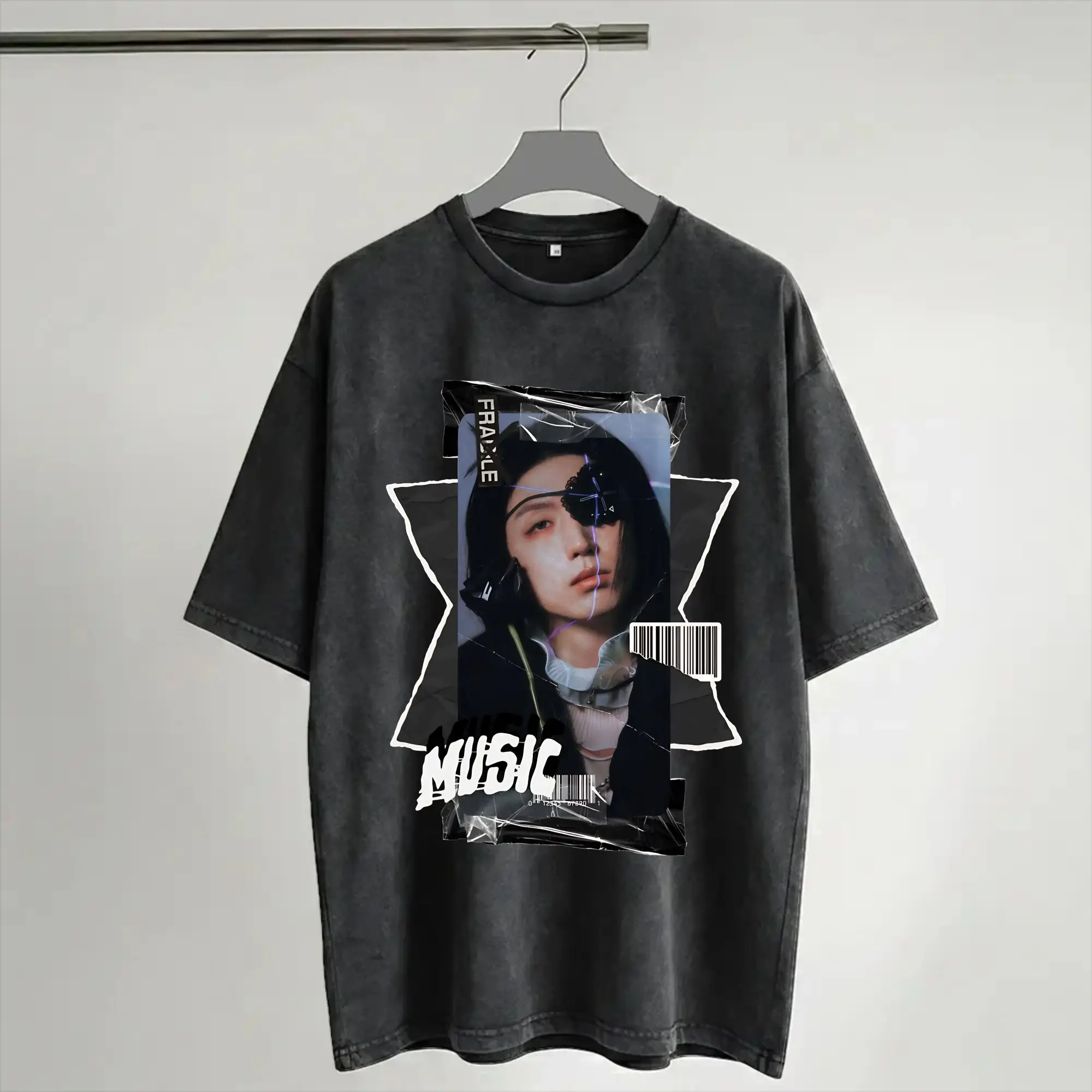Jun Han Xdinary Heroes Washed T Shirts Streetwear Hip Hop Novelty T-Shirt  Tees for Men Women Short Sleeve Harajuku
