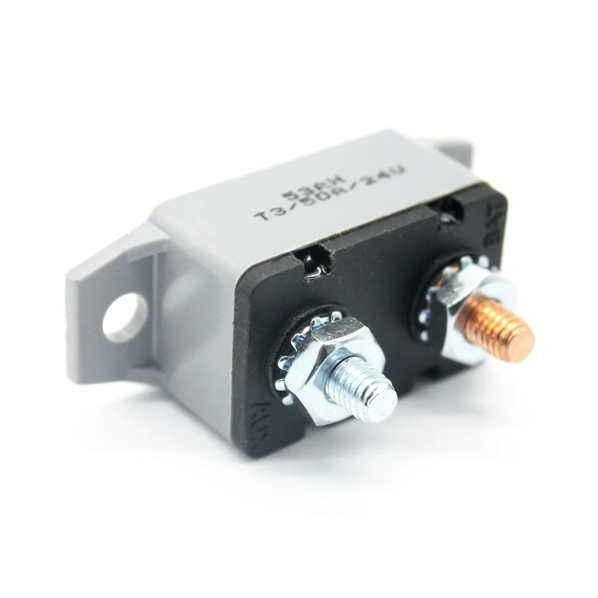 

Manual Reset Circuit Breaker 50A 24V Break for Charges Audio Automative Trucks Marine Trolling Motors