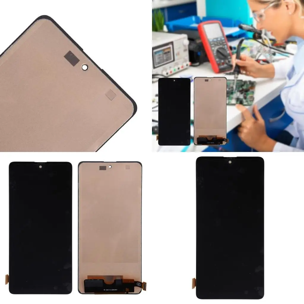 

R53C Touch-screen Digitizer Assembly with Frame Replacement for A715F A715W A71 A715