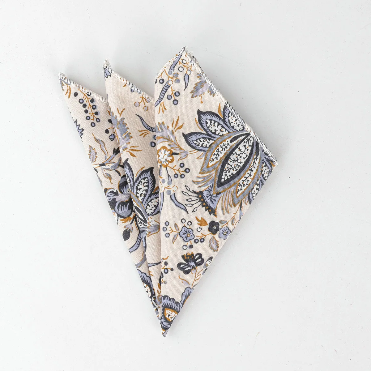 メンズ綿ポケットチーフファッションフラワースーツネクタイ男性のためのペイズリーシャツハンカチウェディングタオルレディースハンカチアクセサリー