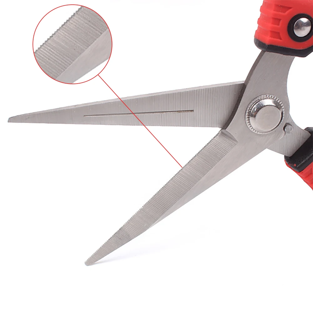 Pruning Shear Branch Scissors Stainless Steel Non-Slip Handle Sharp Garden Fruit Tree Pruning Very Sharp Garden Tools