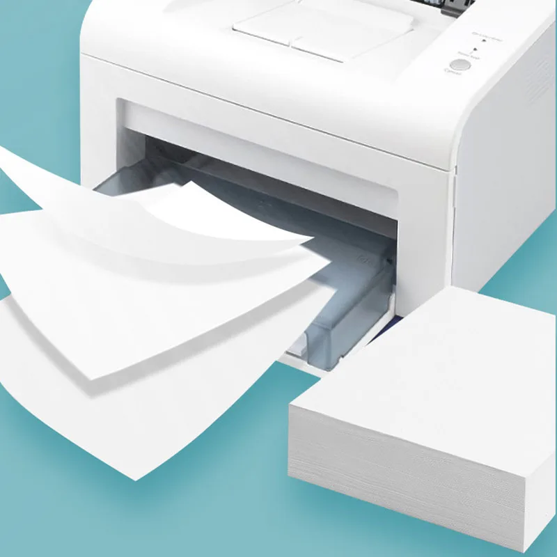 100Sheets 70G Blank Draft Paper A4 Copy Paper White Printer Paper Office Paper Practice Paper for Student A4 DIY Paper