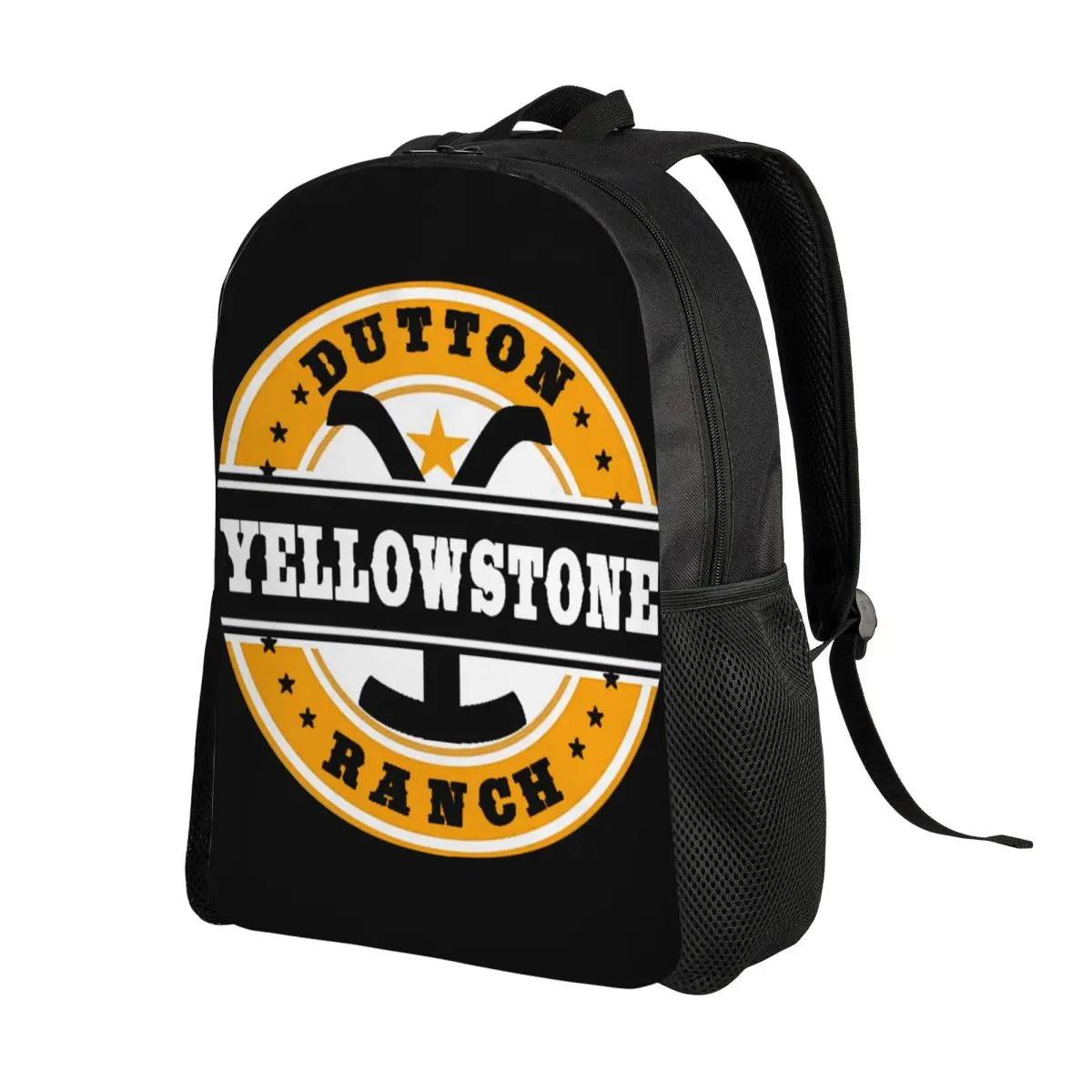 Custom Yellowstone Backpacks Women Men Fashion Bookbag for School College Dutton Ranch Bags