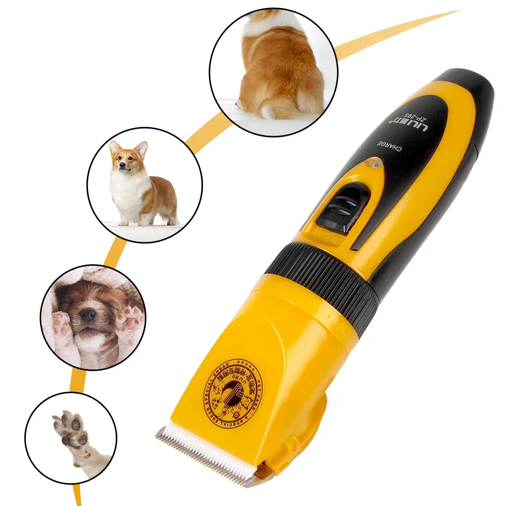 Ceramic Blade Pet Hair Clipper  Scissors  Rabbit Cat Puppy Grooming Clipper Cutter Haircut Trimmer Shaver Set Thinning shears