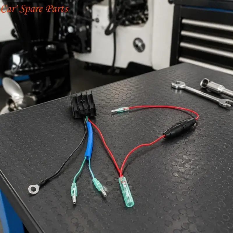 Y4UA Electrical Regulator Rectifier Assembly with Color-Coded Attached Leads