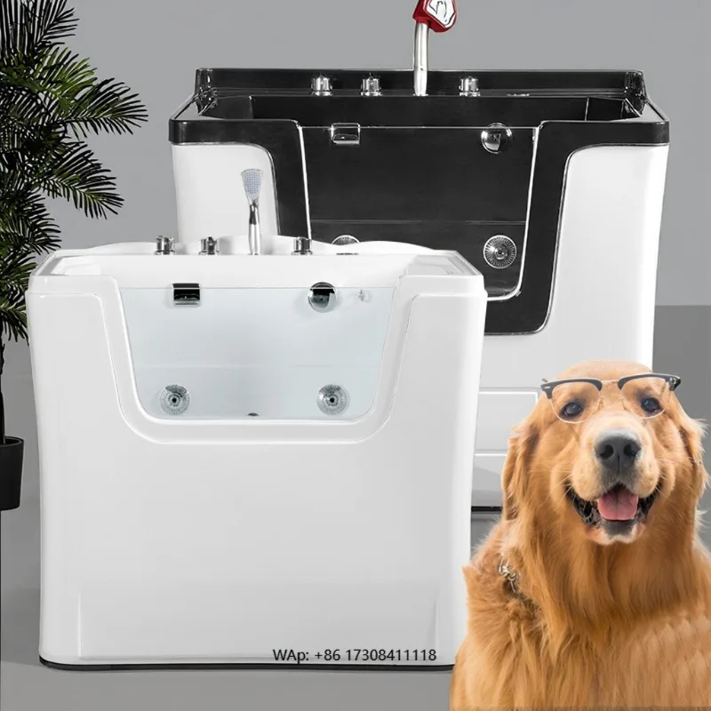 Hot Sale Eco-Friendly Plastic Pet Cleaning and Grooming Bathtub Spa Bathing Sink for Small Animals