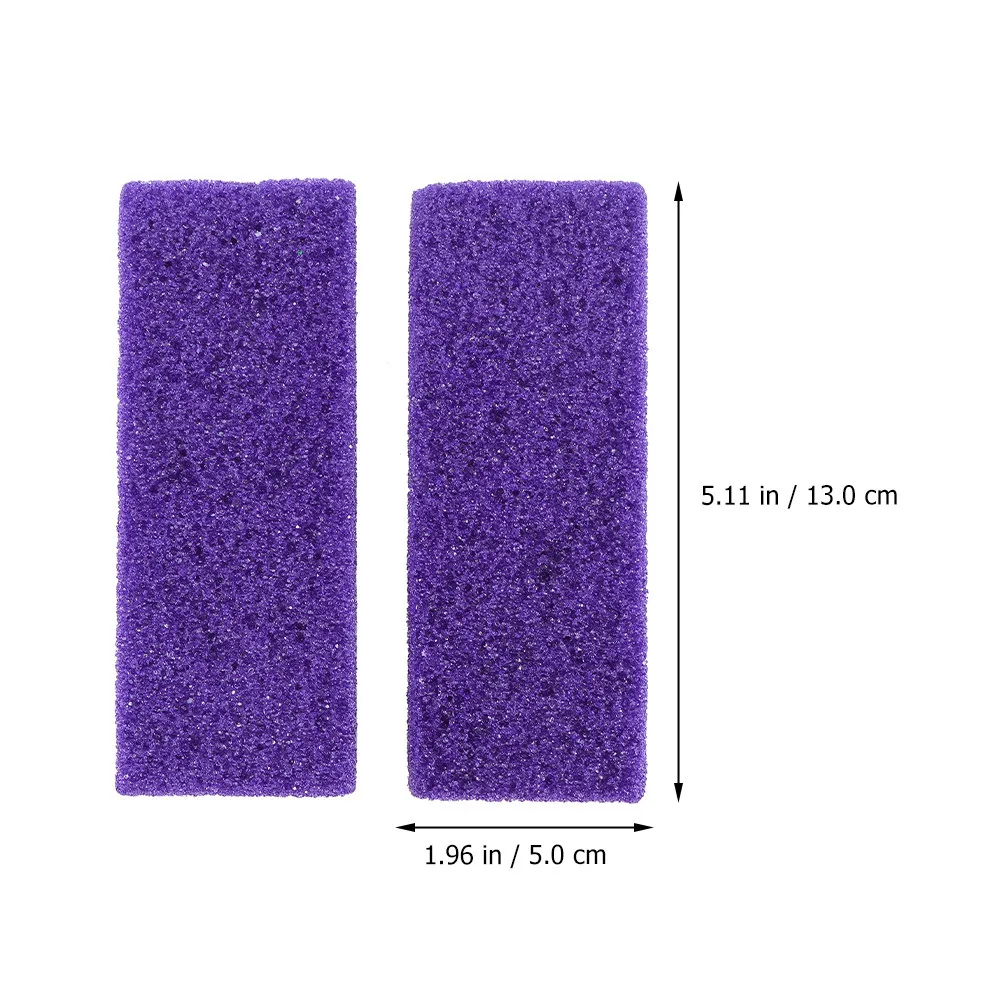 4Pcs Foot Callus Scrubber Pumice Stone Professional Dead Skin Remover Pedicure Tool Feet Scraping Stone Foot Files for Home Spa