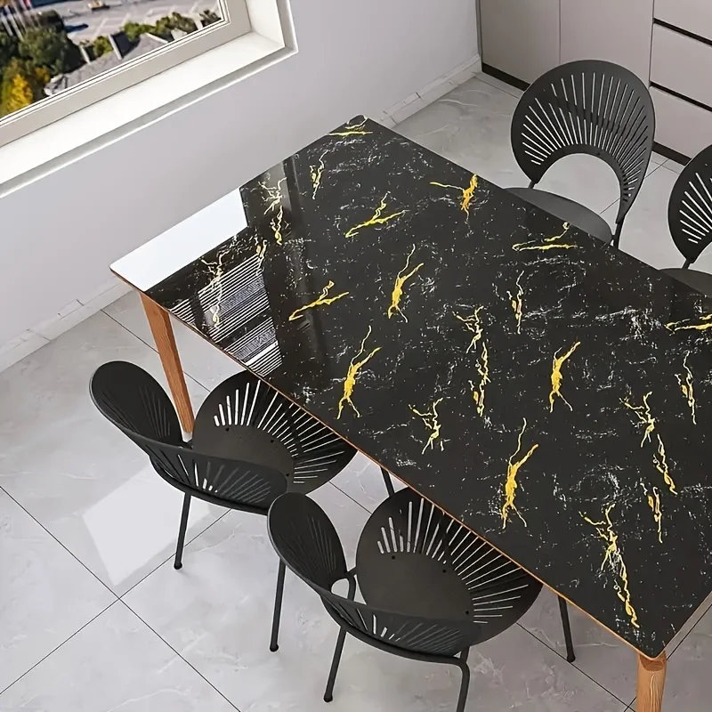 Self-Adhesive Wallpaper Marble peel and stick PVC Waterproof Decorating Kitchen Walls EasyTo Apply Removable Vinyl Contact Paper