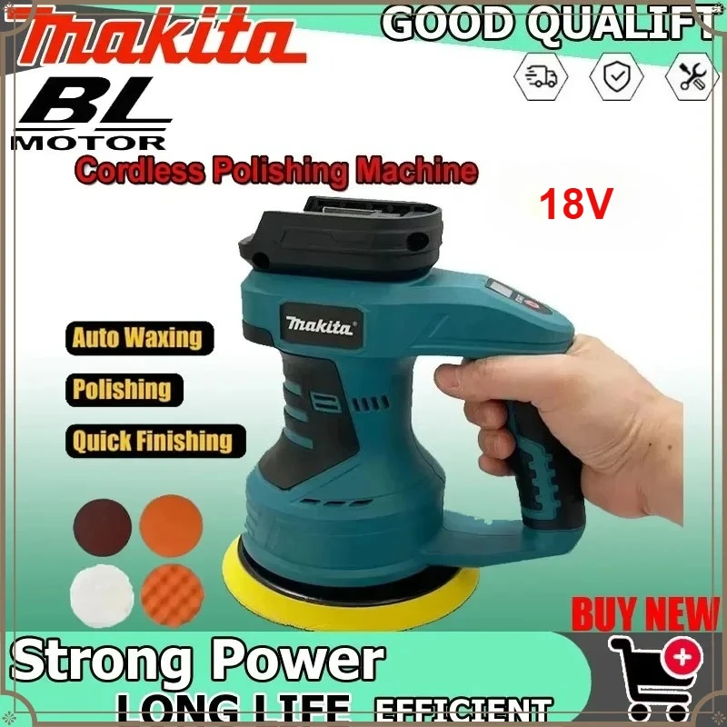 

Makita 8 Gears Rechargeable Cordless Adjustable Electric Car Polisher Auto Waxing Sealing Glaze Tool Polisher Power Tools