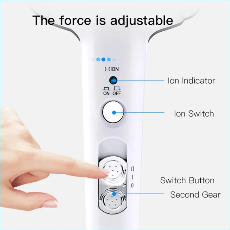 Multifunction Anion Electric 4 Heads Stick Handheld Massager Cervical Neck Shoulder Waist Leg Arm Muscle Relax Massage Hammer view 2