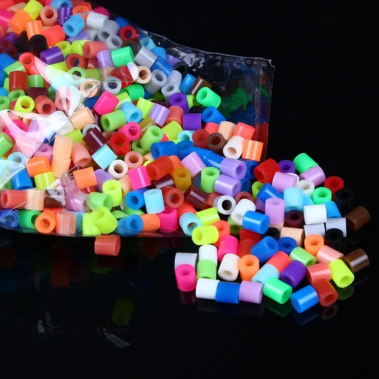 24colours 5mm Iron Beads for Kids Hama Beads Fuse Beads Diy Puzzles Mini Bead Quality Gift Toys for Girls Pegboard