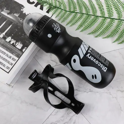 Imagen 2 del producto Jarra para bebidas, portabotellas de 750ml, portabotellas, hervidor de bicicleta con soporte para botella, soporte para botella de agua para bicicleta, botella de agua para bicicleta