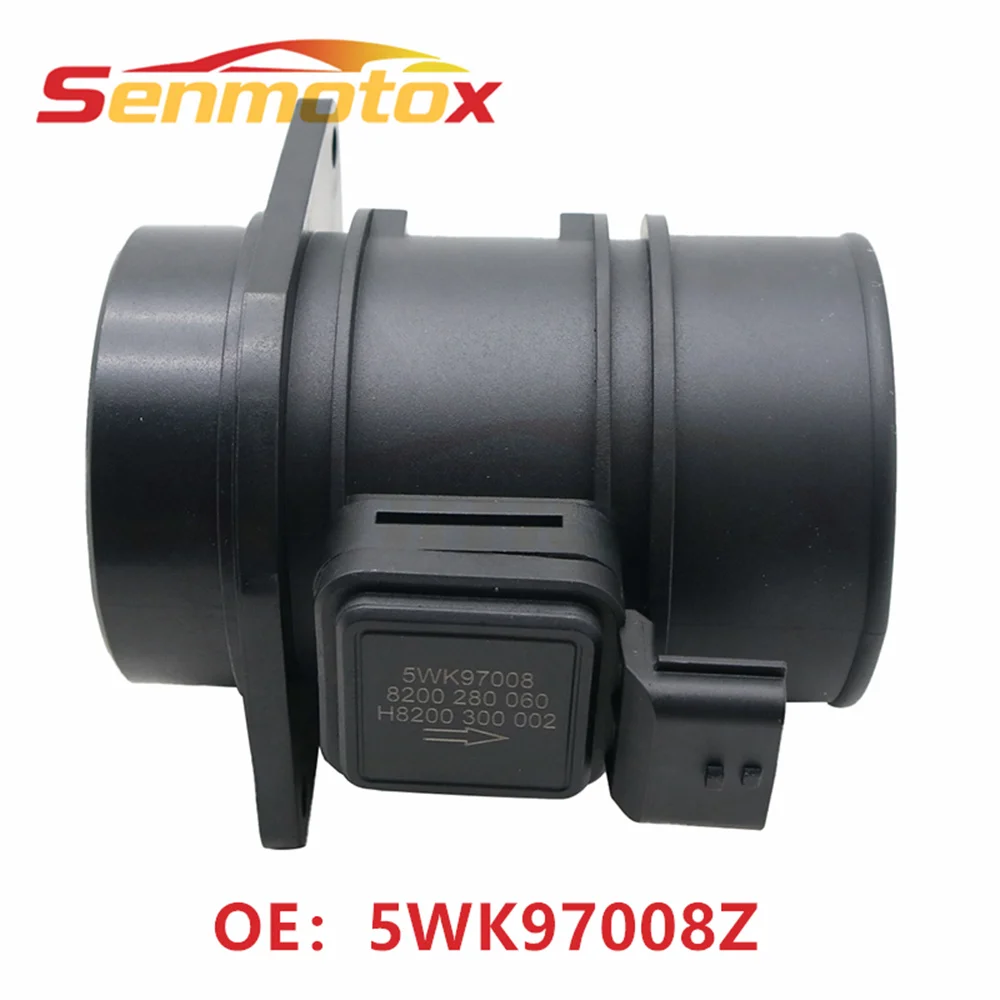 

5WK97008Z MAF Mass Air Flow Sensor Meter 8200280060 5WK97008 For Renault Trafic Mk2 1.5 2.0 2.5 dCi Nissan Vauxhall Opel