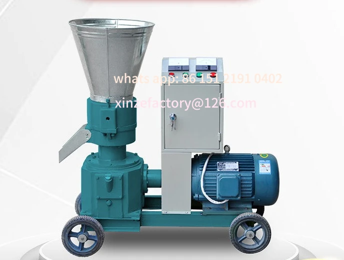 Customizable 2 Cattle, Sheep, Pig, Rabbit, Fish and Duck Feed Pellet Machine Large, Medium and Small Pellet Feed for Breeding