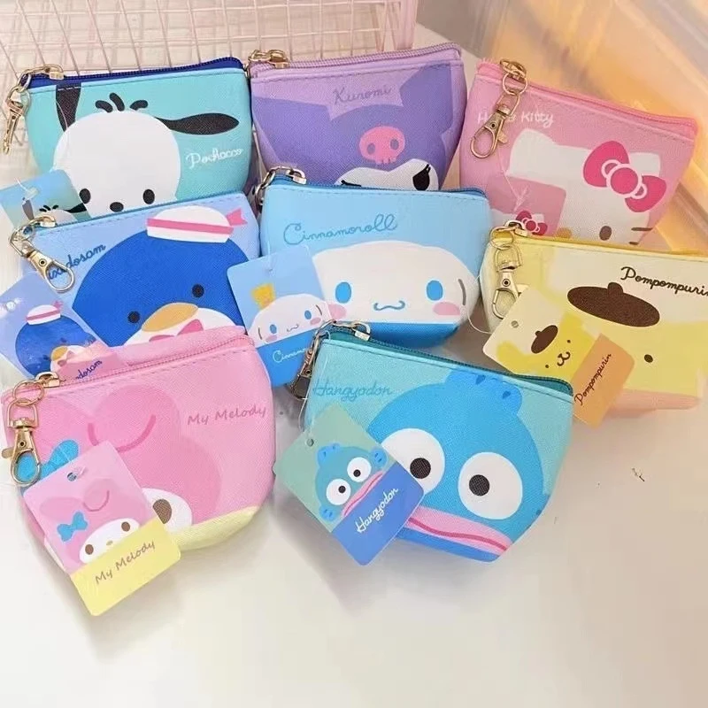

Sanrio Cute Hello Kitty Coin Bag Wallet Cartoon Creative Small Wallet My Melody Bags Girl Wallet Kawaii Purses Kid Birthday Gift
