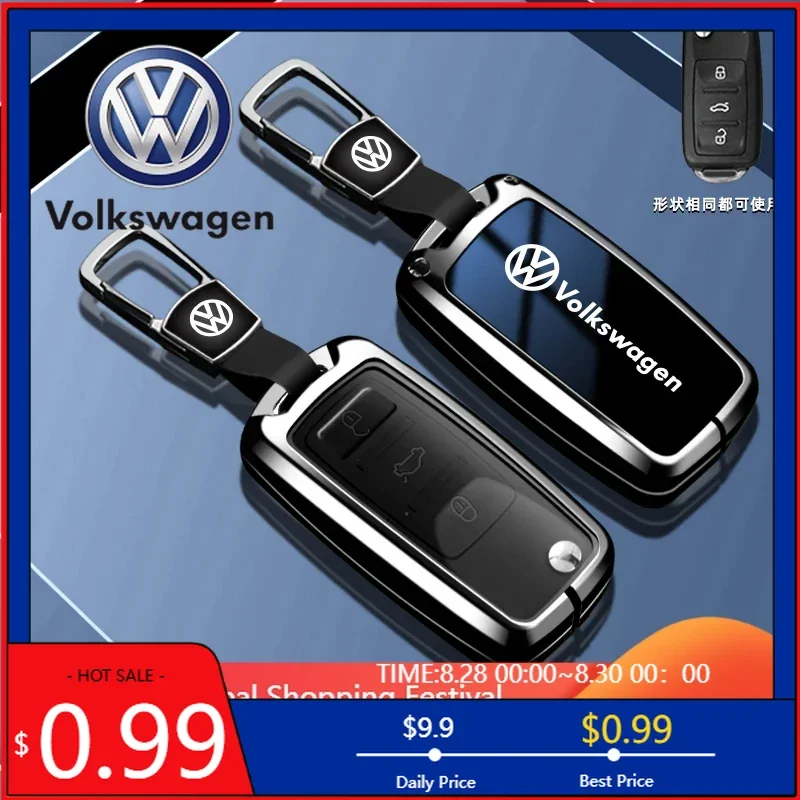 

Новинка 2026: Чехол-накладка из цинкового сплава для смарт-ключа автомобиля Volkswagen (VW Polo, Tiguan, Golf, Jetta, Beetle, Eos, Scirocco, Up, Tr)