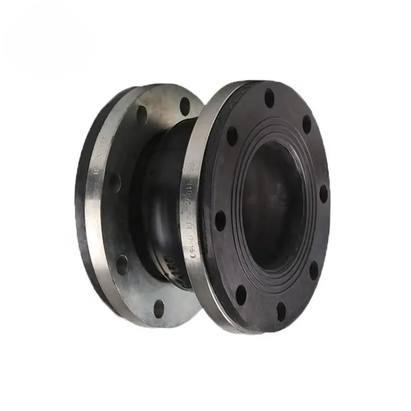 High Quality Single Sphere Flanged Rubber Expansion Joints Flip-Type Flexible Rubber Joint Single Ball Bridge Expansion Joint