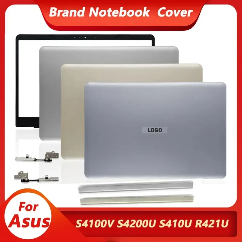 

Новая задняя крышка для ASUS S4100V S4200U S410U R421U LCD/Передняя панель/петли