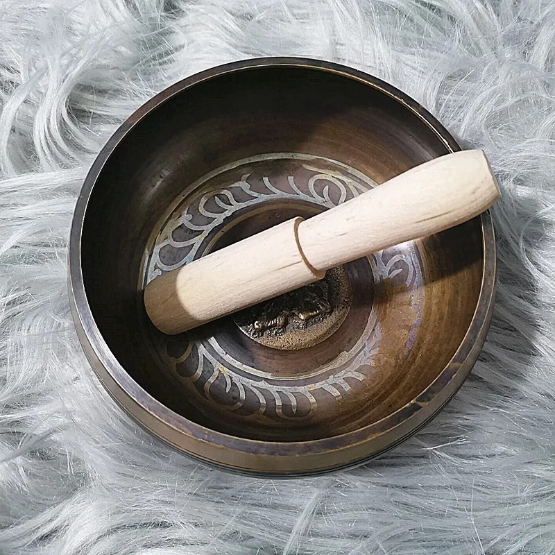 Nepal tibetano Sing Bowl, Himalaia budista Yoga Meditação, Fengshui Bowl, 7 Tamanho