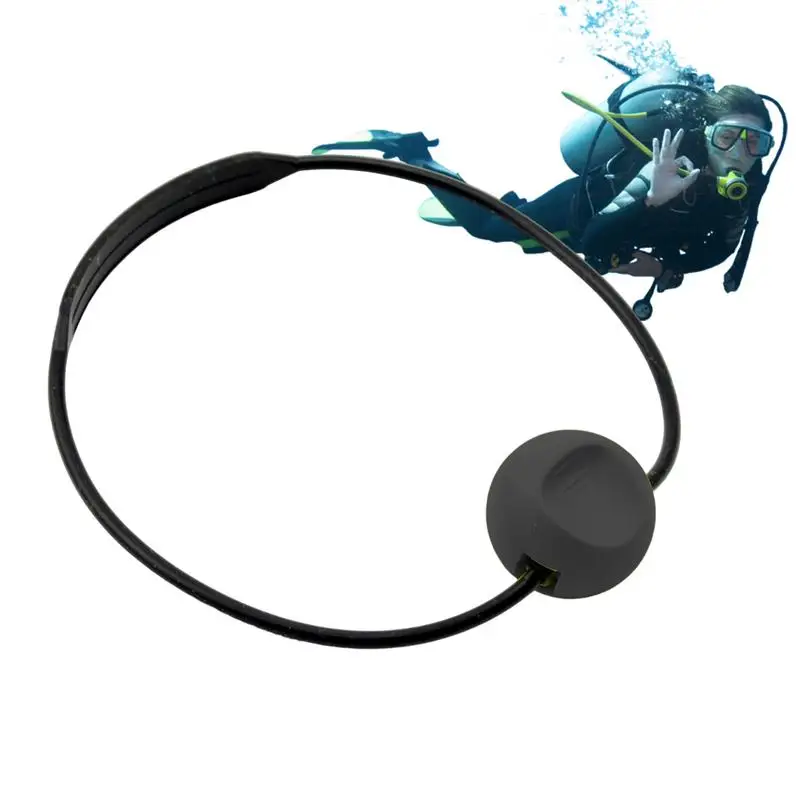 ポータブルスキューバダイビングタンクバングル、ノイズメーカー、キューババングル、大きな音、インパクトボール、ダイビングアクセサリー