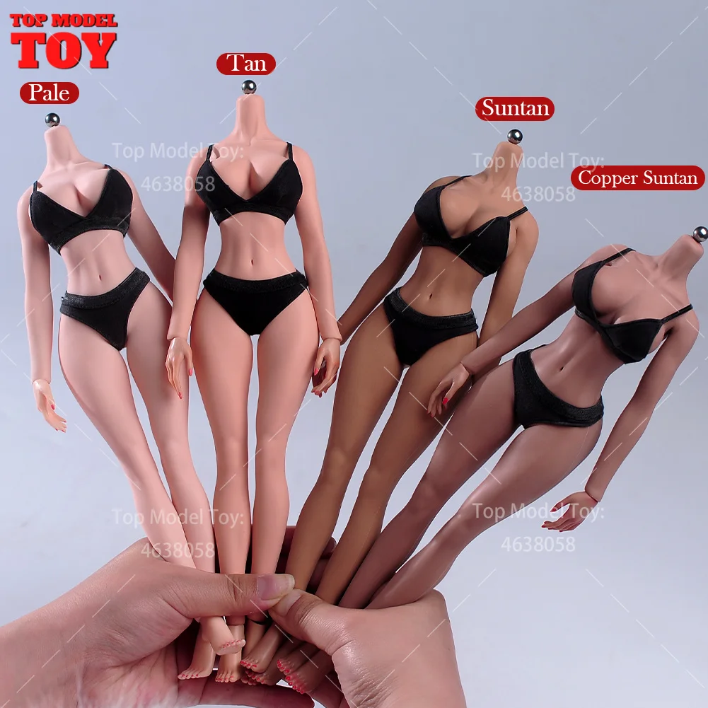 YM501 1/6 Female Super Big Breast Slender Waist Seamless Body with physiological details 12'' Female Flexible Action Figure