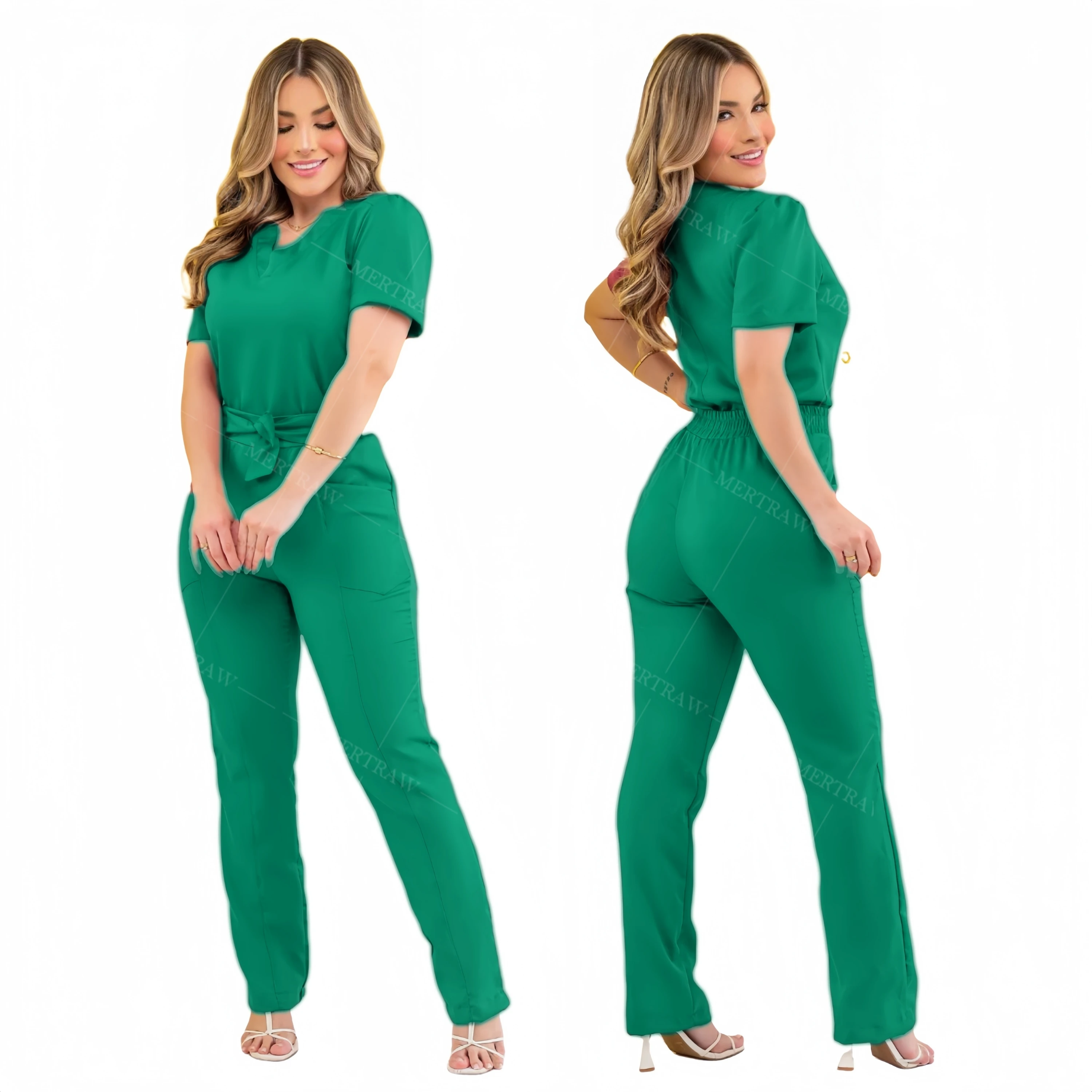 Hospital Scrubs Uniform Medical Scrubs Uniform Wholesale Beauty Salon Spa Short Sleeve Medical Uniforms Nursing Scrubs Sets