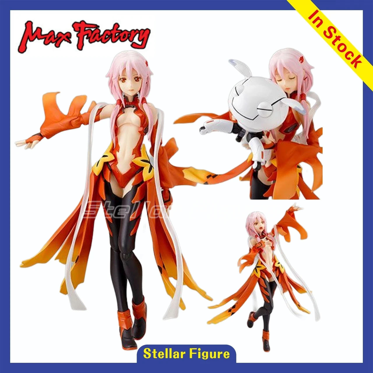 SF】In Stock Original Max Factory GSC Figma143 GUILTY CROWN SF】In Stock Original Max Factory GSC Figma143 GUILTY CROWN