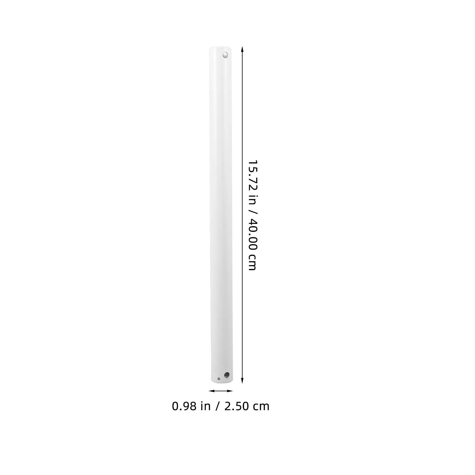 Ceiling Fan Extended Rod Universal Thickened Fan Downrod Replacement Adjustable Extension Rod Compatible Multi-Brand Fans
