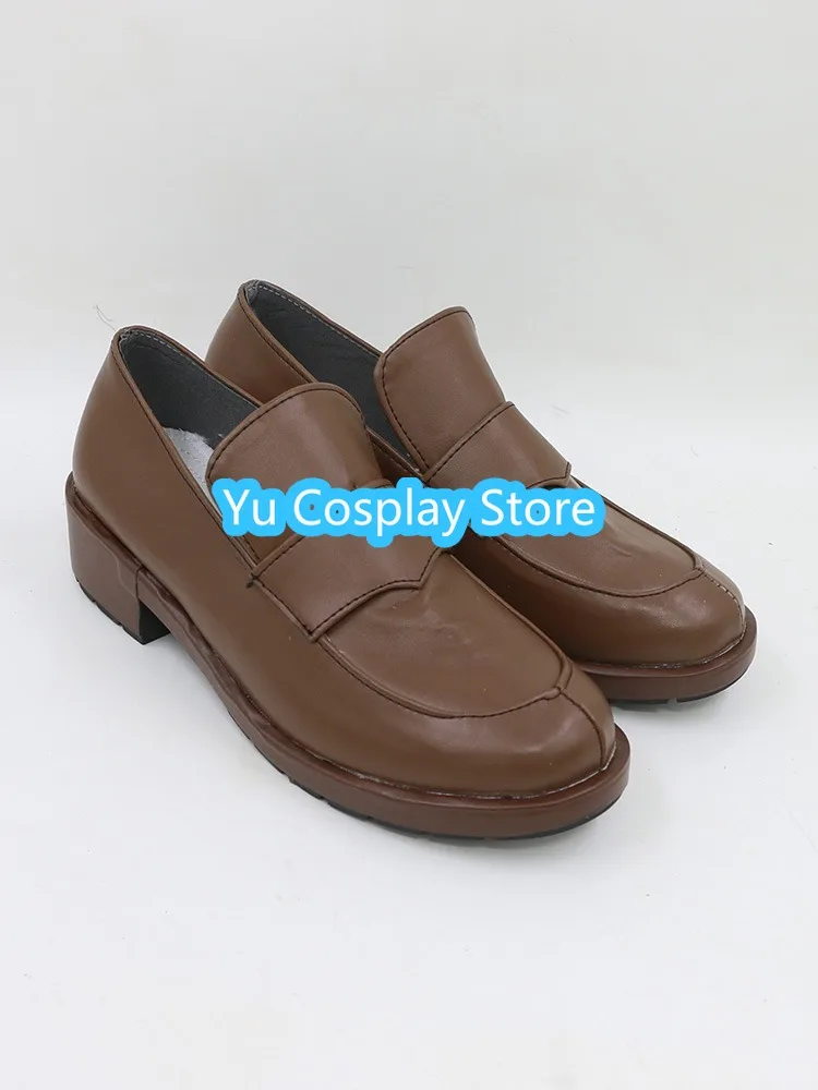 Komi Shouko Cosplay Sapatos, Botas de Carnaval de Halloween, Anime Cosplay Props, Sapatos de couro PU, Custom Made