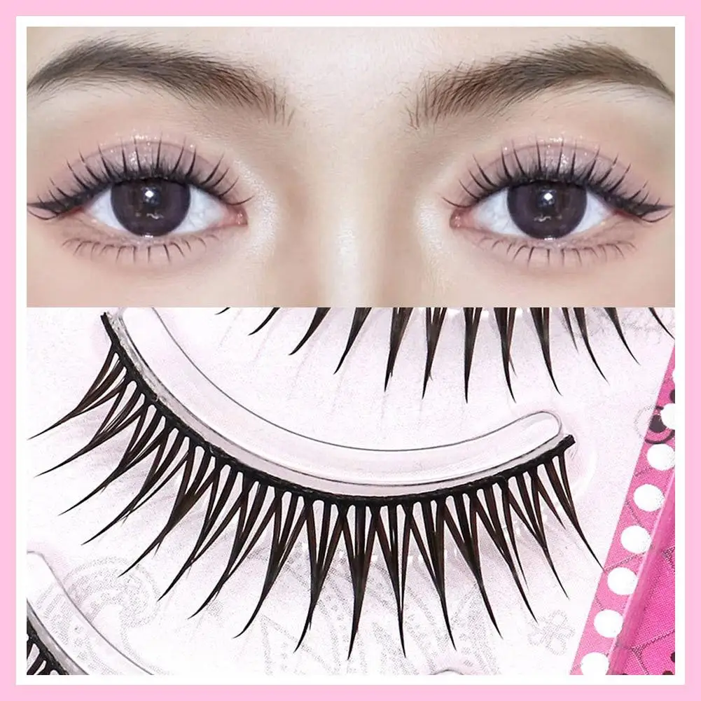 Natural Full False Eyelashes Strip Soft 3D Mink Lashes Fluffy Fake Eyelashes Extension Faux Cilios Makeup maquillaje ﻿