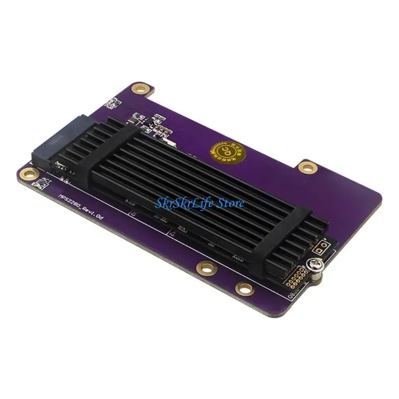 

E65E Aluminum Heat Sink for NVME SSD with Themal Pad Cooling Radiators 1Set