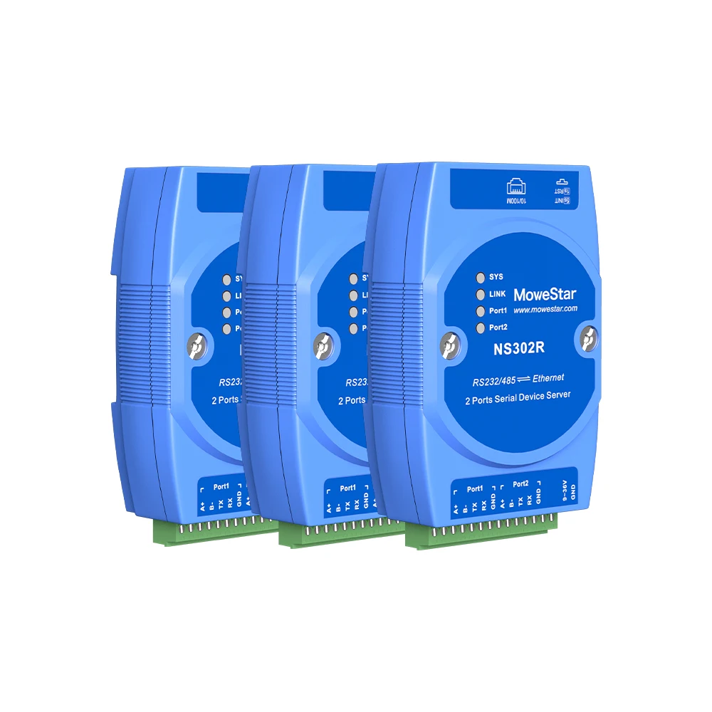 3 Pcs Factory Wholesale Serial Port Modbus Rtu To  Tcp Gateway Converter Network  Communication