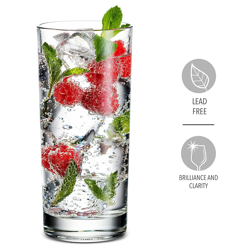 Premium Water Cup Set and Cocktail Glasses, Perfect for Entertaining, Home Bar, Gift Ideas