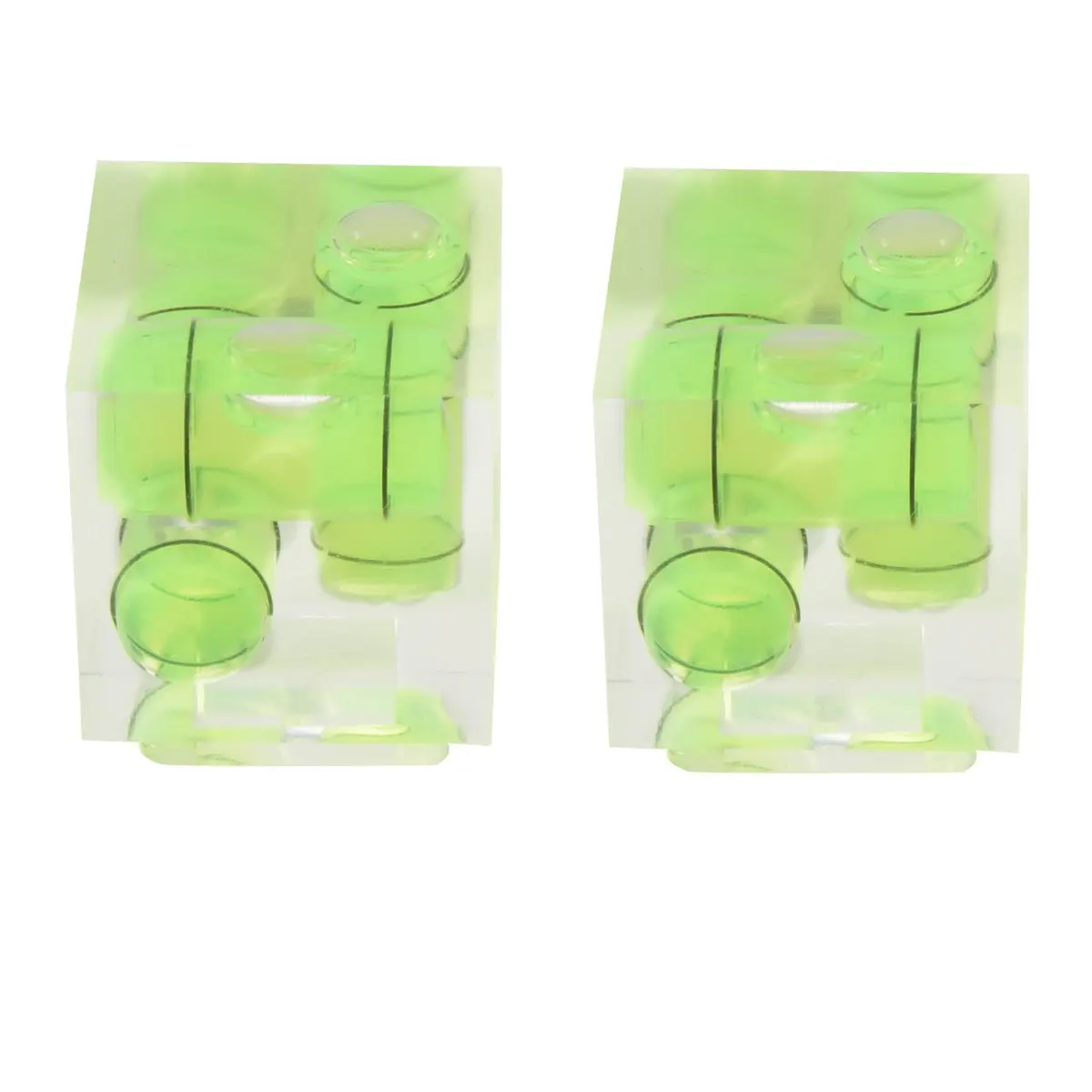 N05R Triple 3 Hot Shoe Bubble Spirit Level Compatible for DSLR Camera (2 Pack)