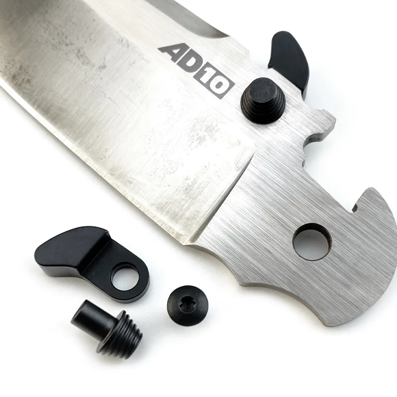 

CNC Stainless Steel / Aluminum Alloy Made Fold Knife Quick Open Hook Push Knife Nail Screw for Coldsteel Demko AD-10 Tri-Ad Lock