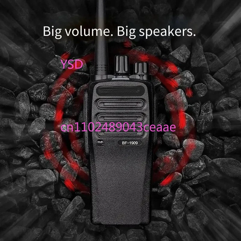 2pcs BaoFeng BF-1909 Walkie Talkie 10W High Power Professional Penetrating Radio Supports Type C Charge Long Range Powerful Port