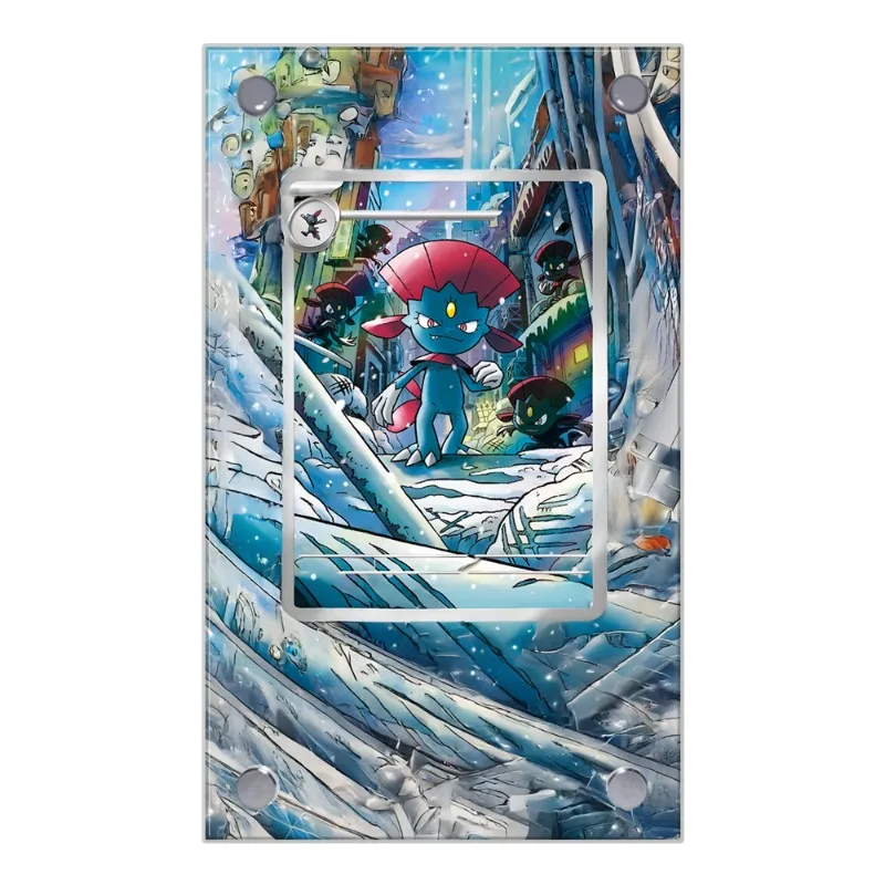 

ArtDisplayFor Pokemon Revavroom Expand Card Brick PTCG Keychain Anime Game Collectibles Merchandise Acrylic Protective Case