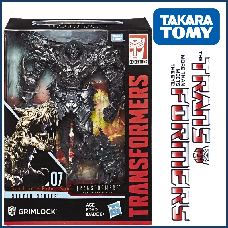 In Stock Takara Tomy Transformers S Series SS-07 L-Class Grimlock Collect Figures Movable Anime Characters Holiday Toys Gifts