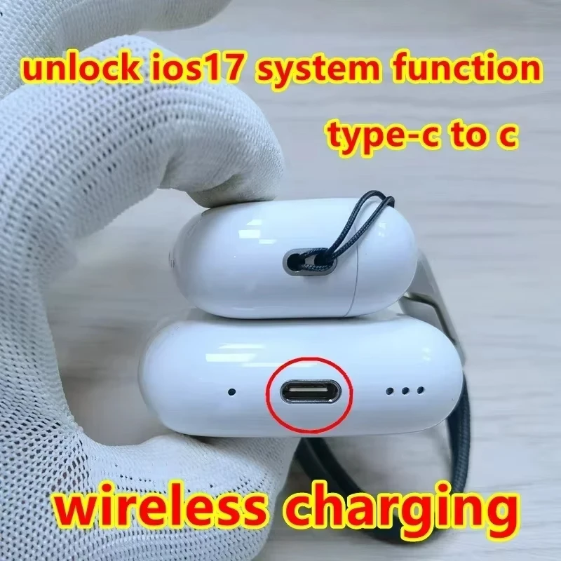 1562 Чип Air ANC Pro 2, беспроводные Bluetooth-наушники с активным шумоподавлением, игровая гарнитура Handfree, наушники, кабель типа USB-C