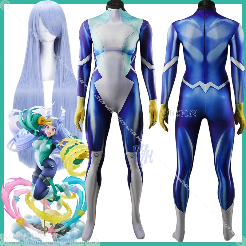 

Nejire Hadou аниме Heroooo косплей академический костюм сексуальный 3D печать разноцветный комбинезон зентай боди Jirai Kei Хэллоуин
